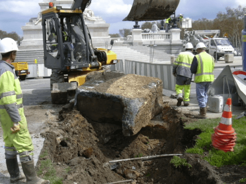 Dévoiement des canalisations aux Quinconces – Bordeaux (33)