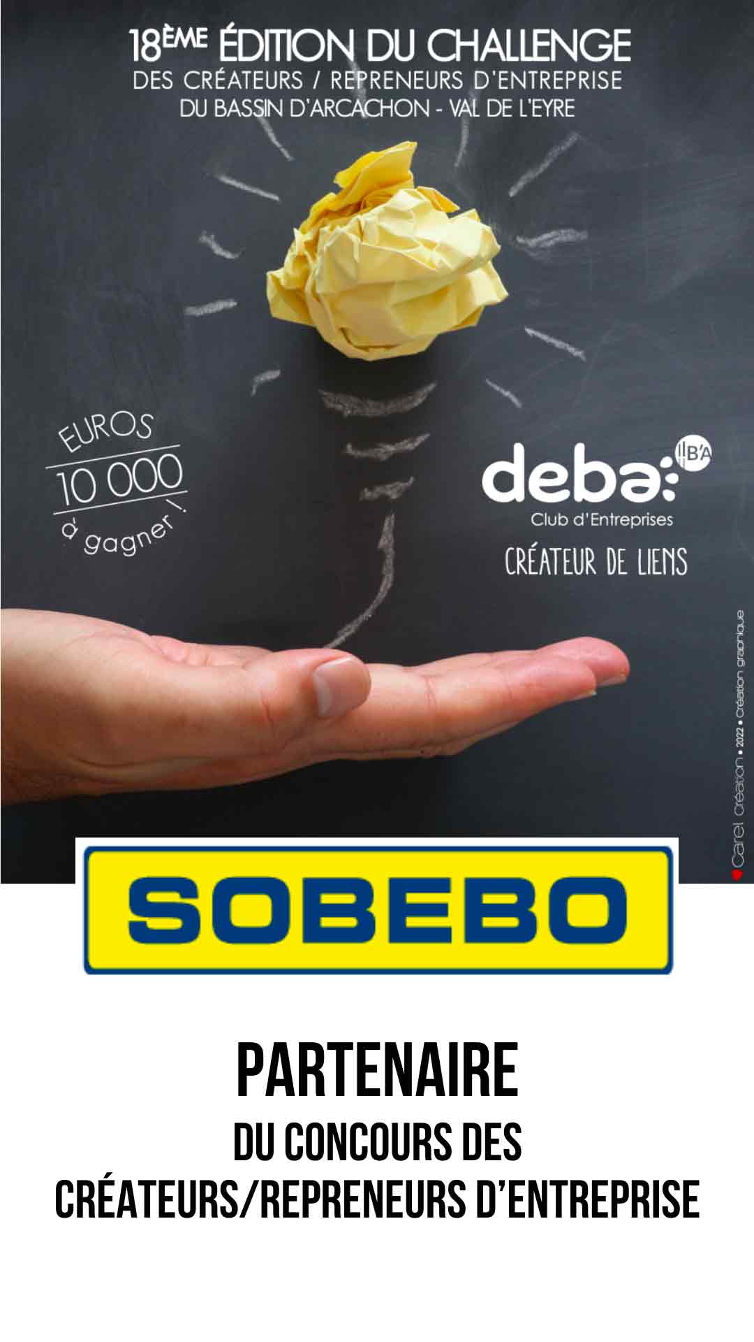 affiche 18e challenge DEBA partenaire SOBEBO