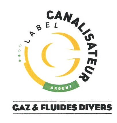 label canalisateur gaz et fluides divers sobebo